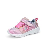 Skechers Baskets Go Run 600 Shimmer Speeder Maille Rose Clair Multi Feuille 34 EU