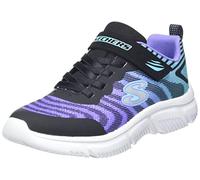 Skechers Fille Go Run 650 Fierce Flash, Noir, 28 EU