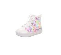 Skechers Fille Hyperlift, Blanc Multicolore, 34 EU
