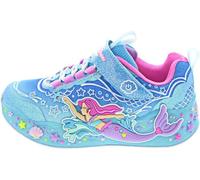 Skechers Fille Mermaid Dreams, Blue, 28 EU