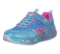 Skechers Baskets Fille Mermaid Dreams Azur/Aqua/rose clair/blanc Taille 31