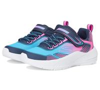 Chaussures Skechers MICROSPEC ADVANCE - OASIS POINT bleu foncé rose fille - 34