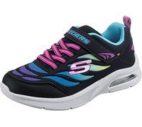 Skechers Fille Microspec Max Airy Color Basket, Noir, 36 EU