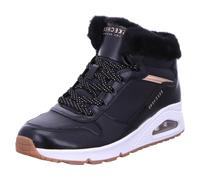 Skechers Baskets UNO COZY ON AIR Enfant haute cheville hiver Noir 32