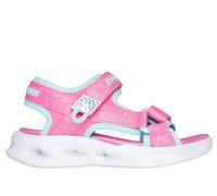 Skechers Fille Sola Glow Sandal, Rose, 35 EU