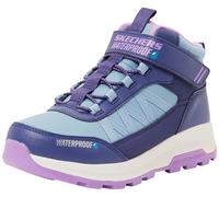 Skechers Fille Storm Blazer Artic Mass, Navy Synthetic Purple Trim, 35 EU