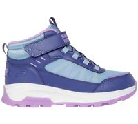 Skechers Fille Storm Blazer Botte Tendance, Bleu Marine, 4 UK Child