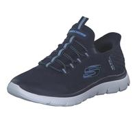 Skechers Fille Summits 303919L Slip-In ENTRAINEUSE, Navy Mesh/Trim, 29 EU