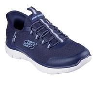 Skechers Summits Slip-ins Basket, Bleu Marine, 34 EU