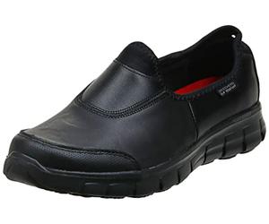 Skechers Fille Track Chaussures de s curit , Noir Bbk, 35 EU