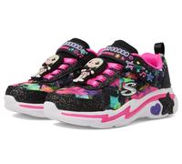 Skechers Fille Twinkle Sparks Ombre Flutter Basket, Noir, 35 EU