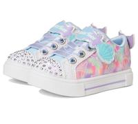 Skechers Fille Twinkle Sparks Underwater Magic Basket, Blanc/Multicolore, 25.5 EU