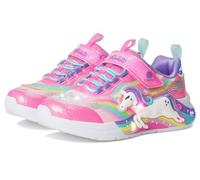 Skechers Fille Unicorn Chaser, Pink Sparkle Mesh Multi Trim, 27.5 EU