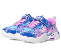 Skechers Fille Unicorn Dreams Heart Sparkles Basket, Bleu Marine/Multicolore, 34 EU