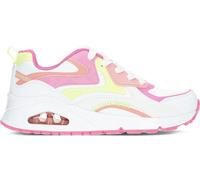 SKECHERS Baskets 'UNO GEN1' jaune / rose / rose ancienne / blanc, Taille 37