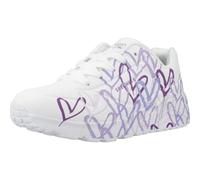 Skechers Baskets Uno Lite Spread The Love Blanc Fille EU 31