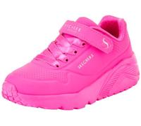 Skechers Fille Uno Lite, Hot Pink Synthetic Trim, 27.5 EU