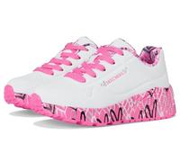 Skechers Fille Uno Lite Lovely Luv Basket, Blanc, 31 EU