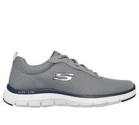 Skechers Flex Advantage 4.0 - Providence Chaussures Moyen Width en Gris/Bleu Marine, Pointure 44, Vegan