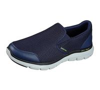 Skechers Baskets basses Flex Advantage 4.0 Homme Bleu marine/jaune 42 EU