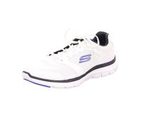 Skechers Flex Advantage 4.0, Sneaker Basse Homme, WBK, 45 EU