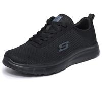 Skechers Flex Advantage Bendon Wide Chaussures de Travail pour Homme, Noir, 43 EU