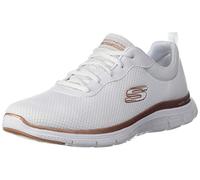 Skechers Flex Appeal 4.0-Brilliant View Baskets pour Femme, Blanc, 41 EU
