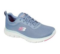 Skechers Flex Appeal 4.0 - Brilliant View Chaussures Moyen Width en Gris Ardoise, Pointure 38, Vegan
