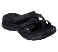Skechers Flex Appeal 4.0 Startup 3.0 Baskets pour femme, noir/noir, 40 EU