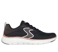 Skechers Flex Appeal 5.0 - Luxe Glow Chaussures Moyen Width en Noir/Or Rose, Pointure 35, Vegan, Lavable en machine