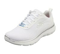 Skechers Baskets Flex Appeal 5.0 Uptake – Vegan, mousse mémoire – Blanc/Gris Femme 40