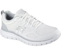 Skechers Burns - Agoura Chaussures Moyen Width en Blanc/Gris, Pointure 43