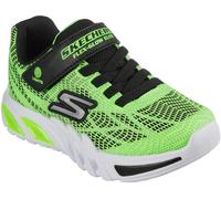 Skechers Flex-Glow Elite - Vorlo Chaussures Moyen Width en Vert-Lime/Noir, Pointure 27.5