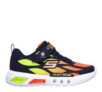 Skechers Flexglow D Baskets Lumineuses Chaussures Enfants Taille 30 Couleur Bleu Marine/Orange