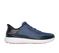 Skechers Flite Chaussures de Golf sans Crampons pour Homme, Ardoise, 10 Wide