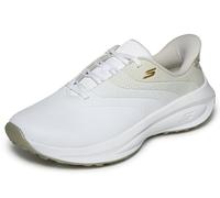 Skechers Slip-ins Golf Waterproof: Flow SI Moyen Width en Blanc/Beige, Pointure 36, Hyper Burst