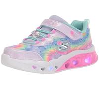 Baskets basses enfant filles Skechers FLUTTER HEART LIGHTS Argenté 32