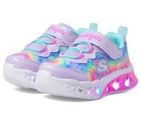 Baskets basses enfant filles Skechers FLUTTER HEART LIGHTS Argenté 21