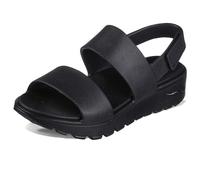 Skechers Foamies: Arch Fit Footsteps - Day Dream Chaussures Moyen Width en Noir, Pointure 40, Vegan