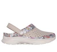 Skechers Foamies: GO WALK 7 - Puppy Party Chaussures Moyen Width en Taupe, Pointure 36