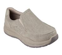 Skechers for Work Flex Advantage Chaussures à enfiler antidérapantes pour homme, Taupe, 12 US