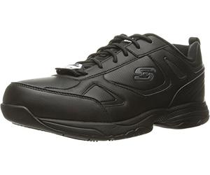 Skechers for Work Men's Dighton Work Shoe,Black,9.5 M US