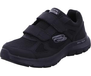 Skechers, Fortner 232578 Flex Advantage 4.0, Homme Basket_Mode_Basse Noir bi-matière - 41.5 EU