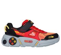 Skechers Game Kicks: Gametronix 2.0 Chaussures Moyen Width en Noir/Rouge, Pointure 27.5, Lavable en machine