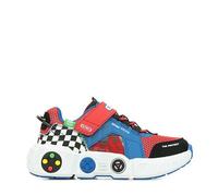Skechers Baskets enfant Gametronix synthétique, lacets, semelle mémoire Air-Cooled Taille 30