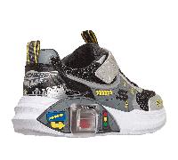 Skechers Garage Chaussures Moyen Width en Argent/Noir, Pointure 27.5