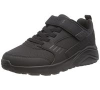 Skechers Garçon 403671l Noir Basket, Bordure Noire Synthétique, 33.5 EU