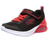 Skechers Garçon 403773l Bkrd Basket, Black Textile Red Trim, 27.5 EU