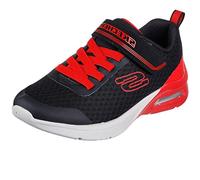 Skechers Garçon 403773l Bkrd Basket, Textile Noir avec Bordure Rouge, 37 EU