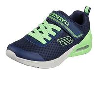 Skechers Garçon 403773l Nvlm Basket, Navy Lime, 43 EU
